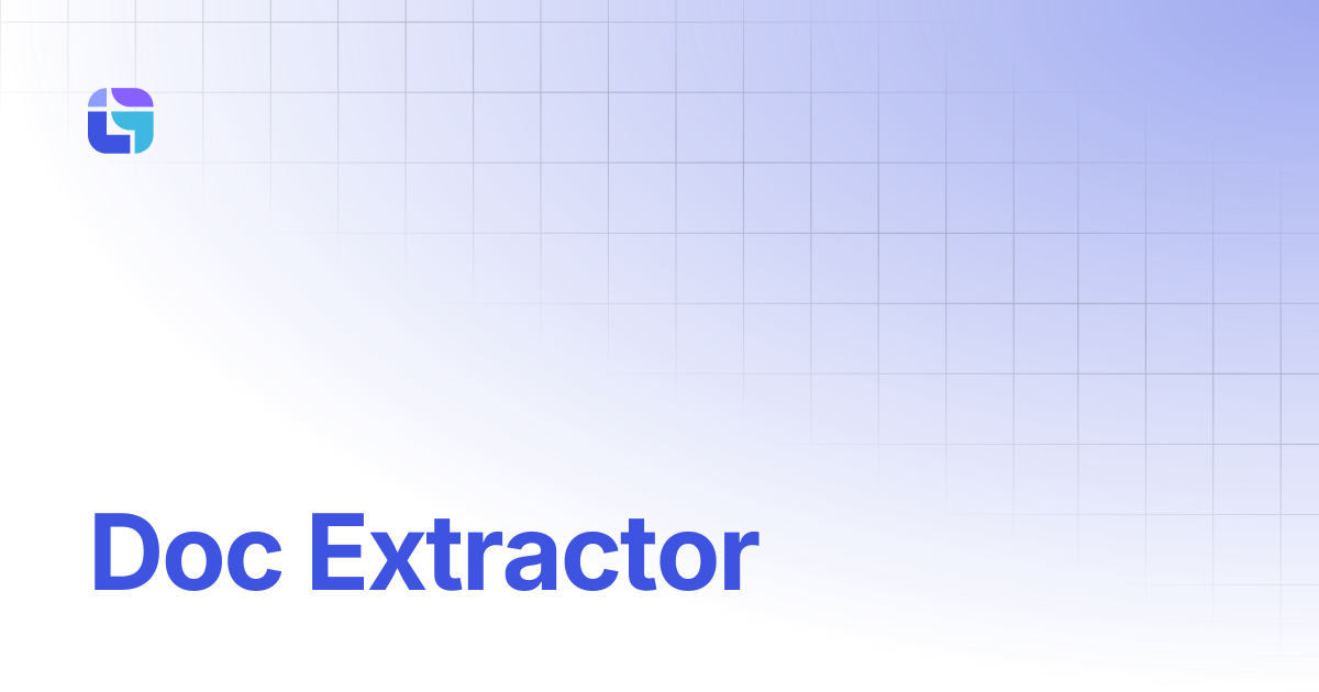 Doc Extractor | GLIK